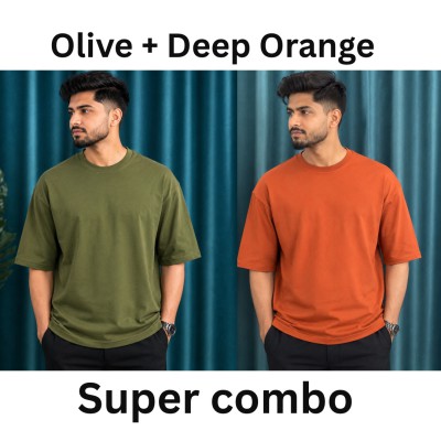 Olive + Deep Orange (Combo)
