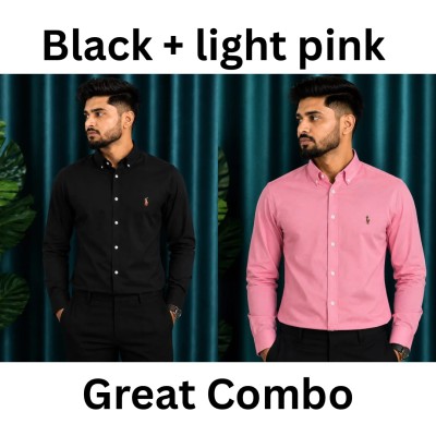 Black + Light pink