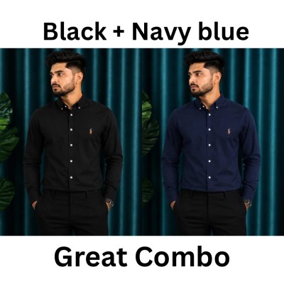 Black + Navy blue