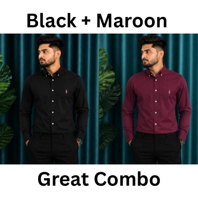 Black + Maroon