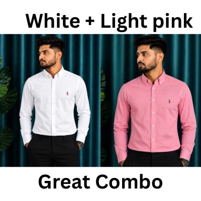 White + Light pink
