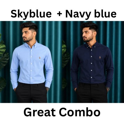 Skyblue + Navy blue